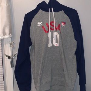 USA Soccer Hoodie #10 | Medium